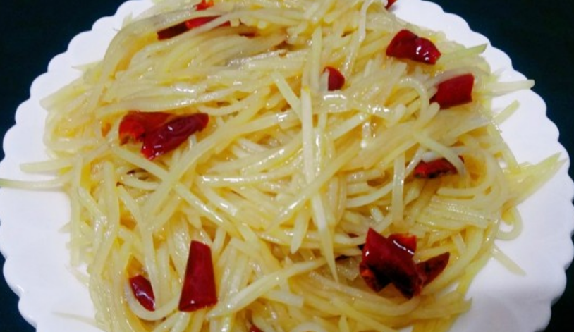 土豆丝的做法
