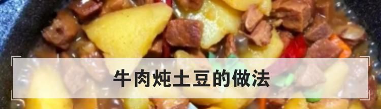 牛肉炖土豆的做法