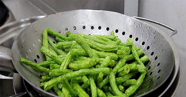 干煸四季豆的做法