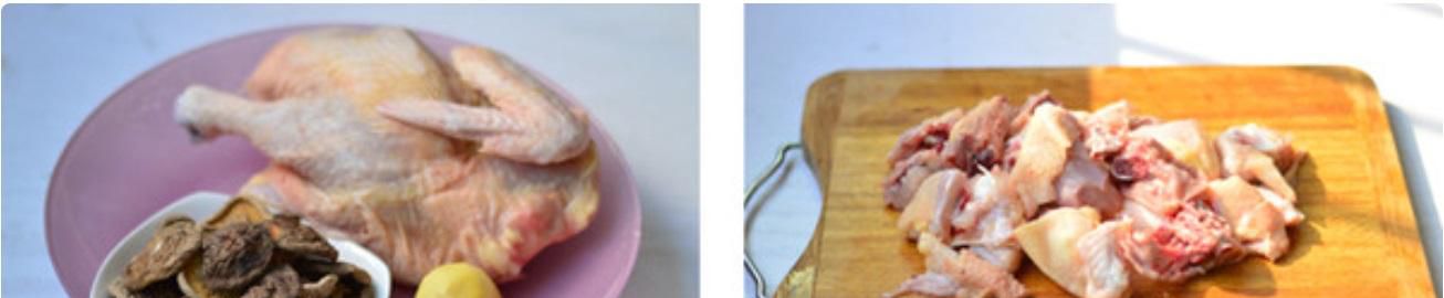 香菇炖鸡的做法