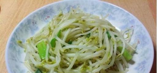 清炒绿豆芽的家常做法