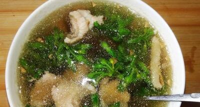 清香美味的千里香滚瘦肉汤的做法