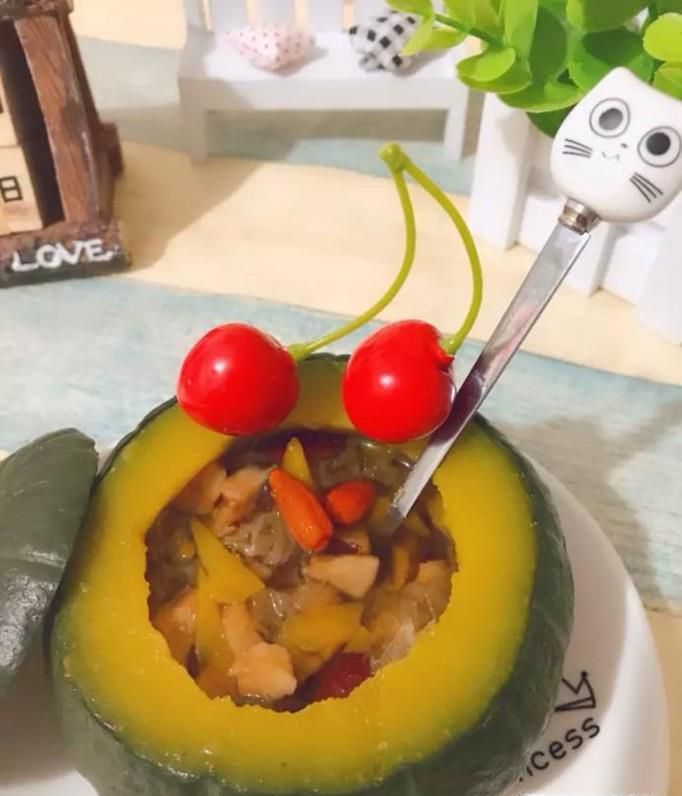 如何做南瓜银耳枸杞羹？