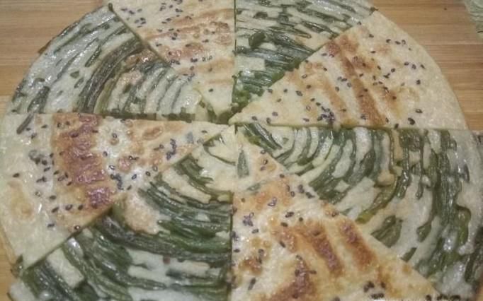 如何用豆角制作早餐饼