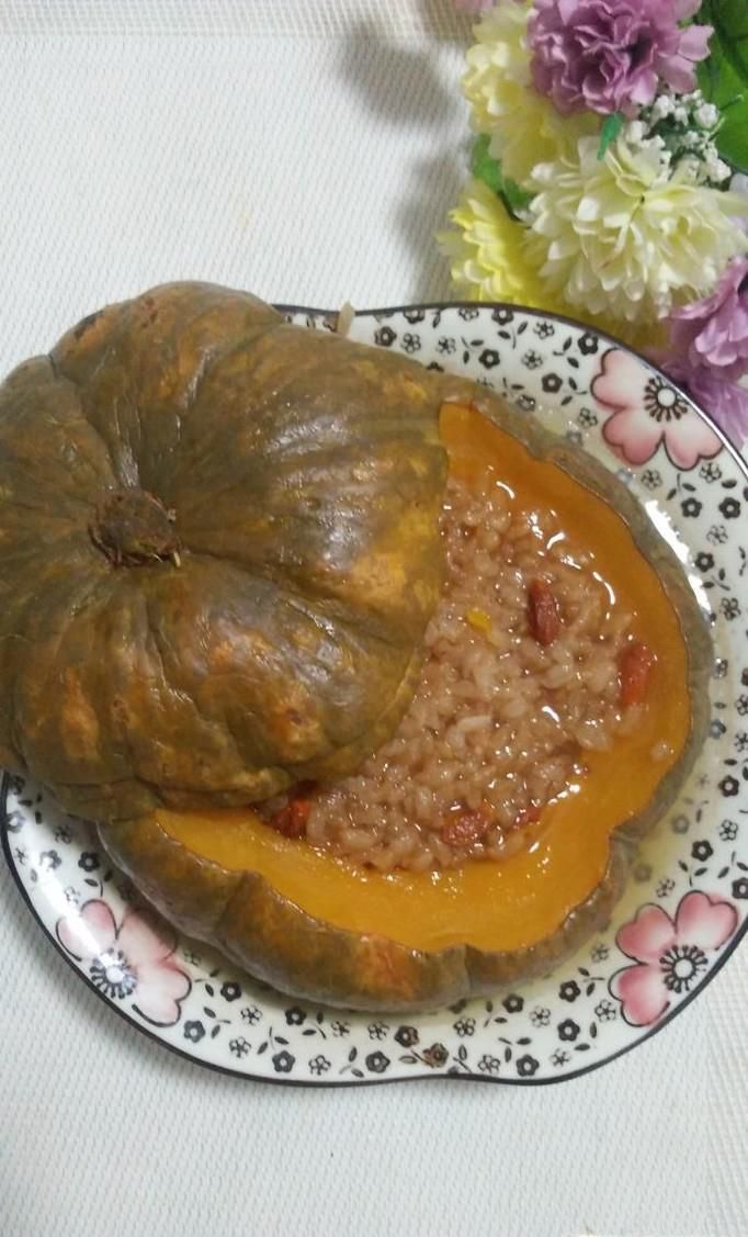 怎样做美味的南瓜糯米饭？