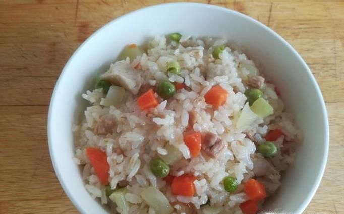 美味蔬菜米饭的做法