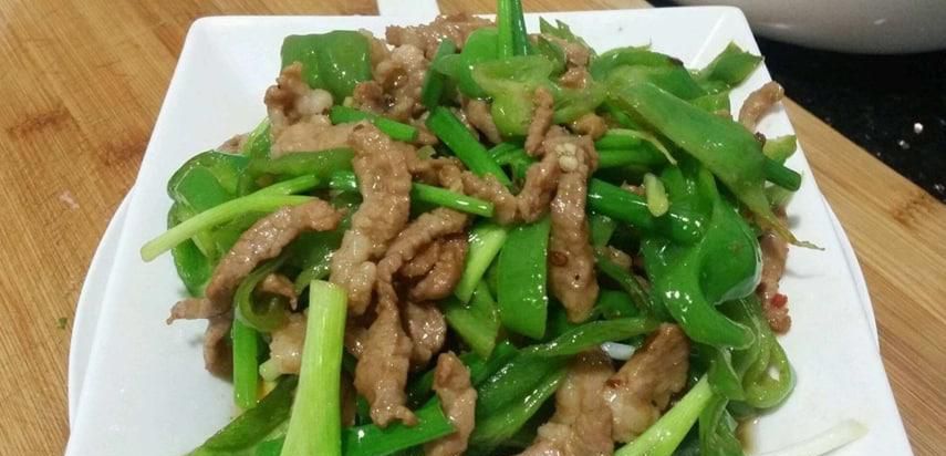 青椒肉丝怎么做？