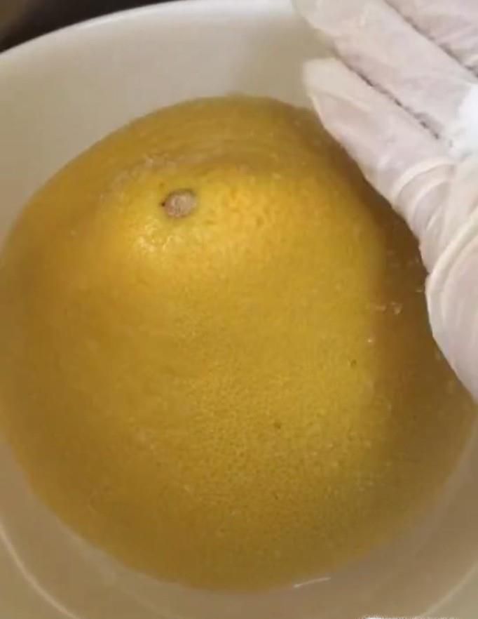 柚子皮糖的制作方法