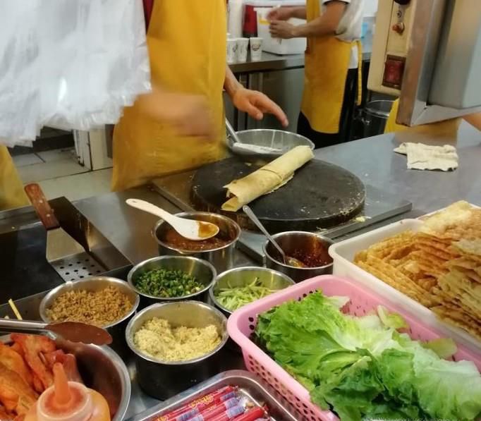 山东煎饼的制作