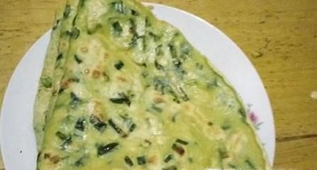 韭菜饼的制作方法