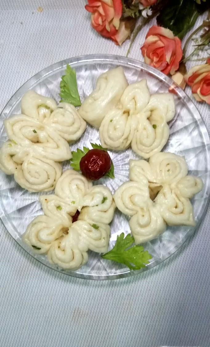 怎样做漂亮的葱油花卷？