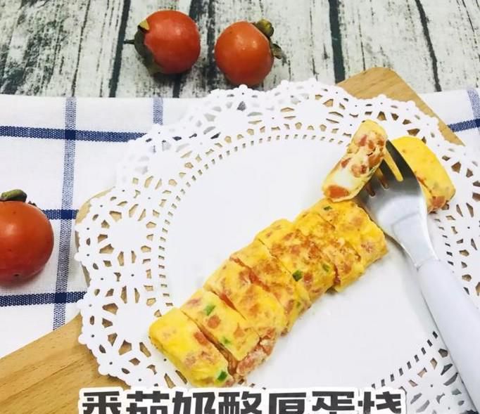 如何做番茄奶酪厚蛋烧？