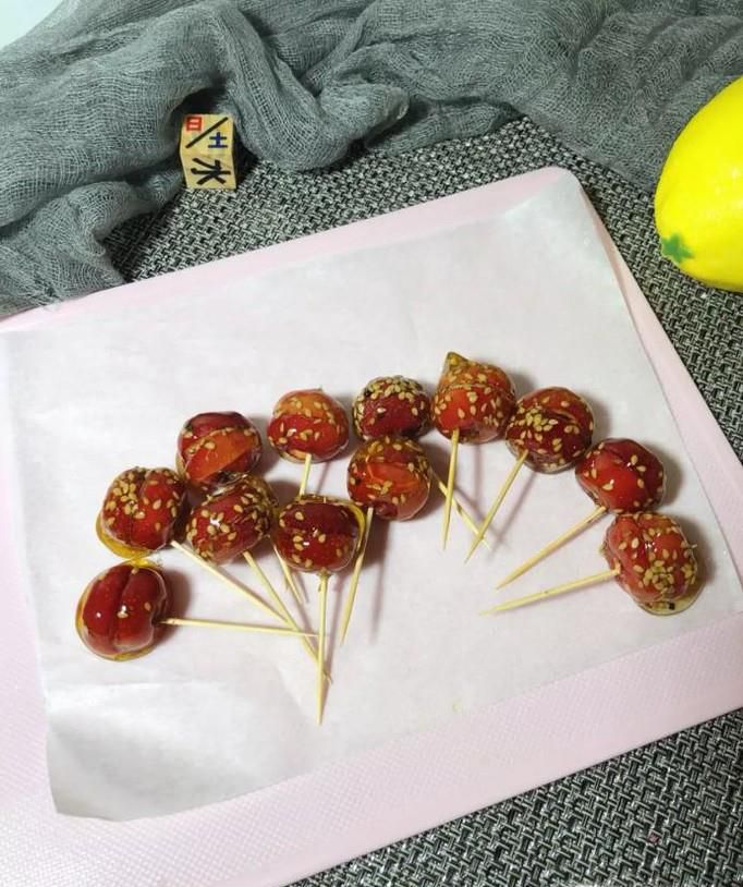 如何做牙签冰糖葫芦？