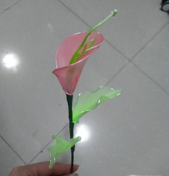 手工马蹄莲的制作