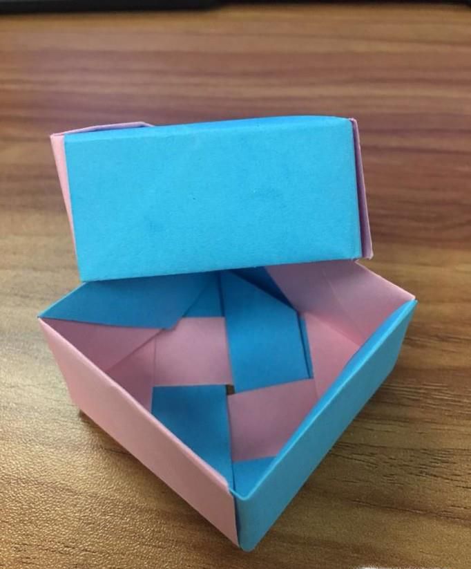 如何折简单礼盒