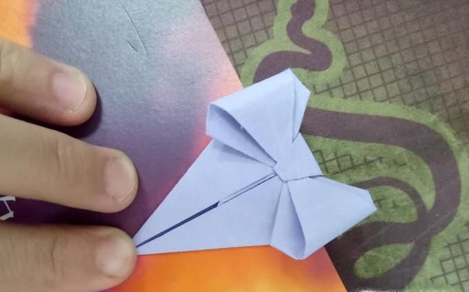折纸——蝴蝶结书签的折法