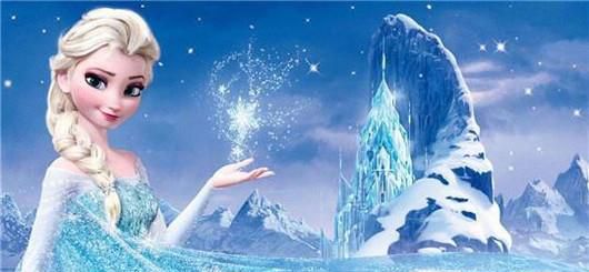 冰雪奇缘艾莎公主简笔画的画法