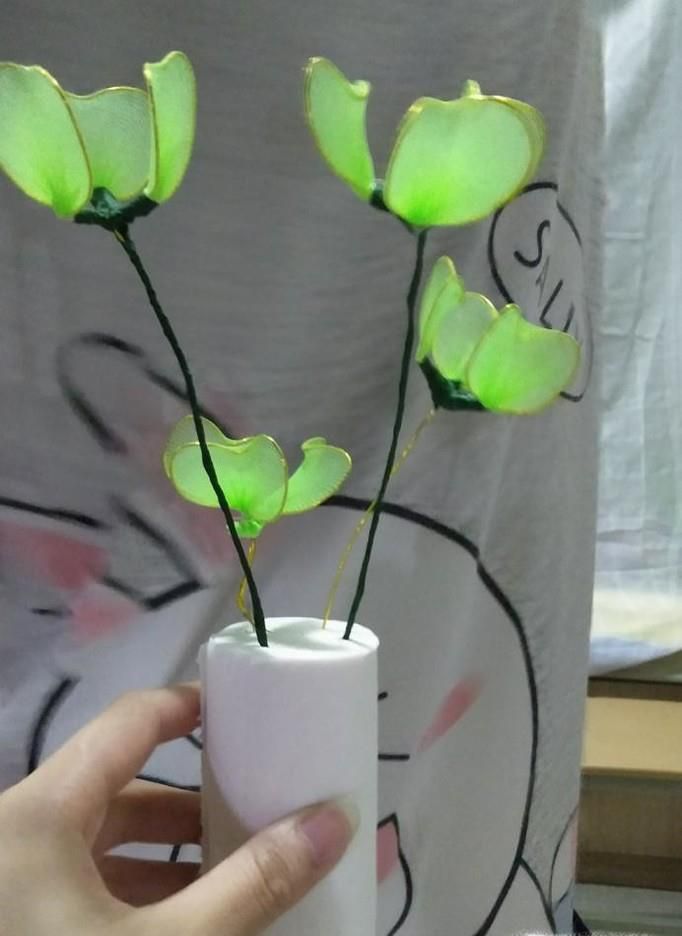 dry丝网三叶草的制作