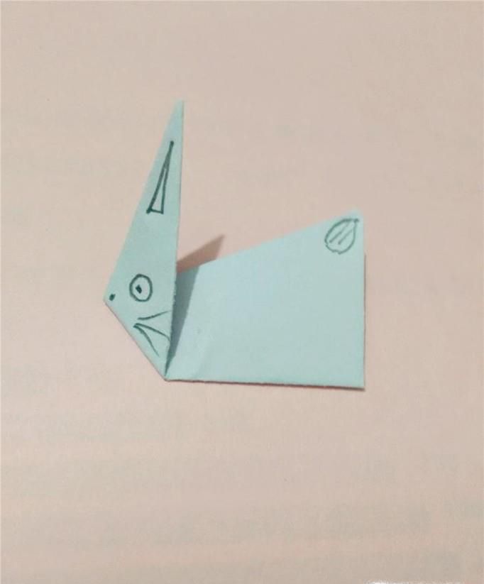 手工折纸——小兔子