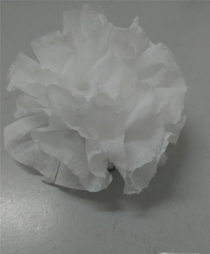 皱纹纸牡丹花的做法