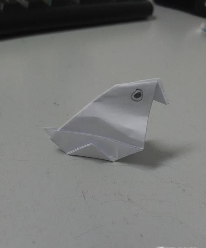 折纸动物 小鸡立体折纸
