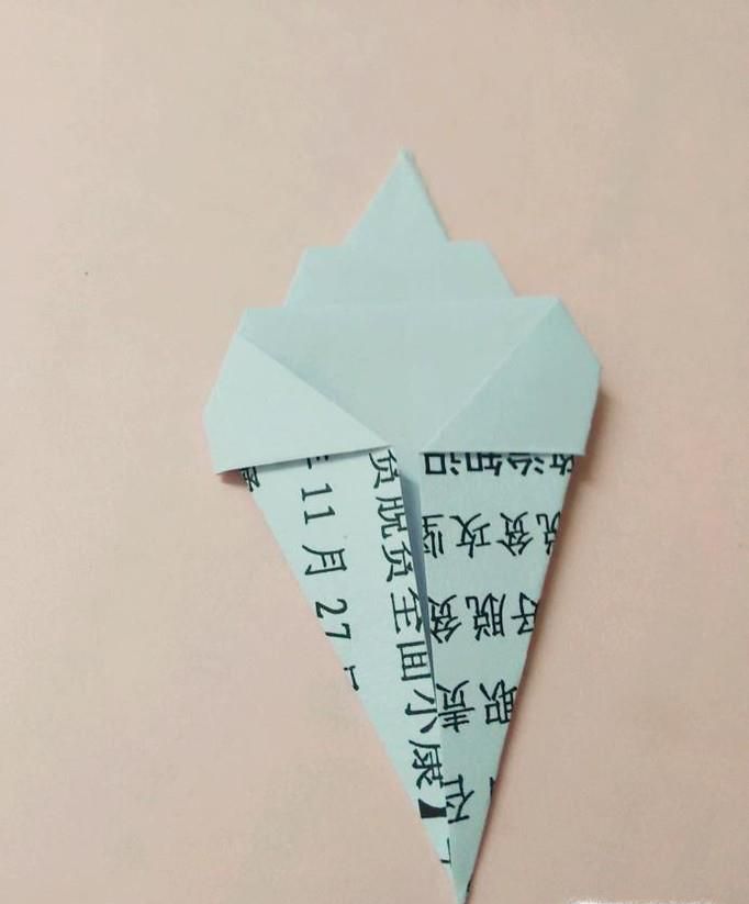 动手小制作系列：手工折纸──冰激凌