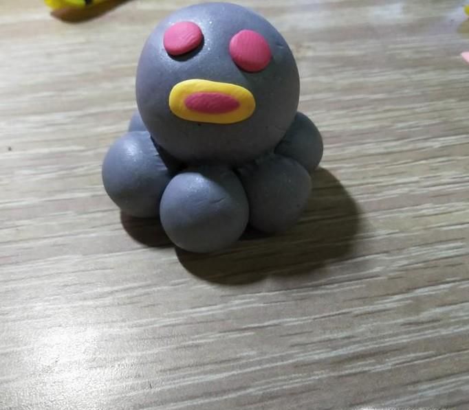 软陶小章鱼的制作