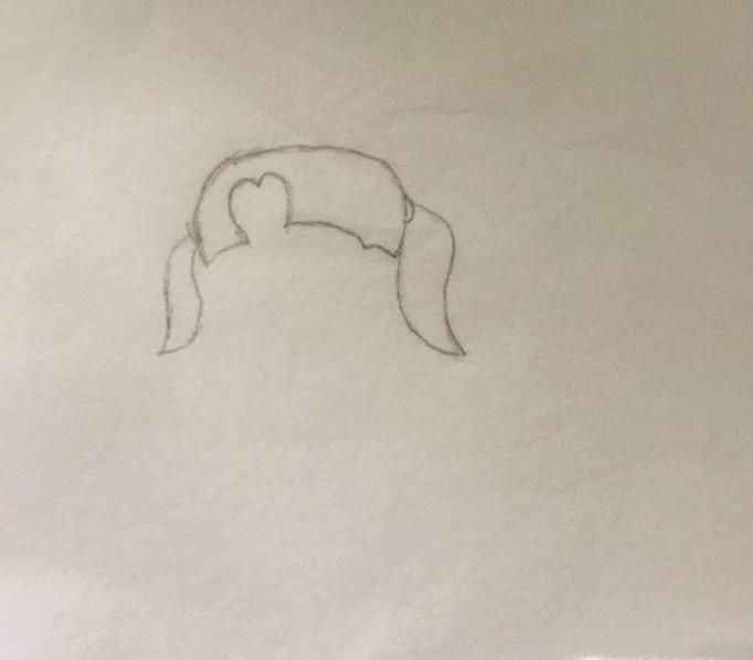 多妈简笔画一个漂亮的小女孩