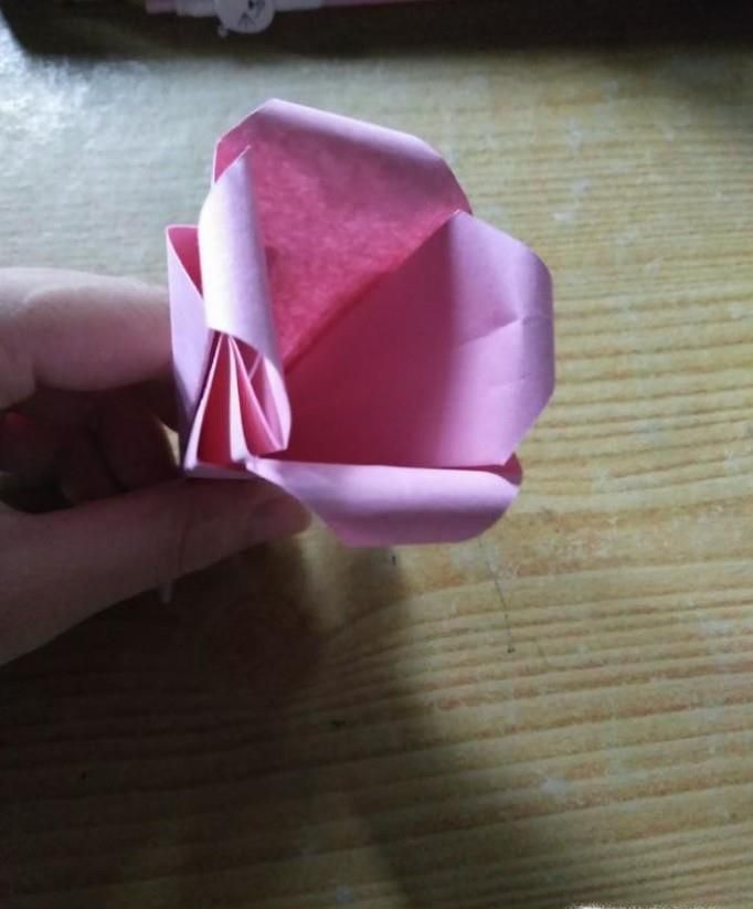 如何折一朵牵牛花