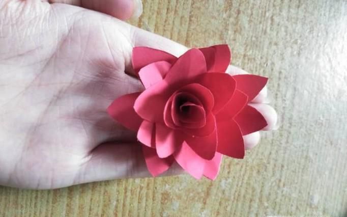 DIY折纸如何折一朵睡莲