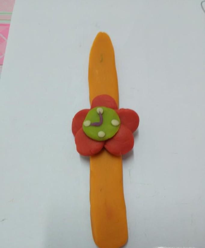 卡通手表手工制作