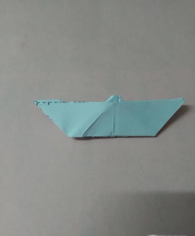 小船的折叠方法