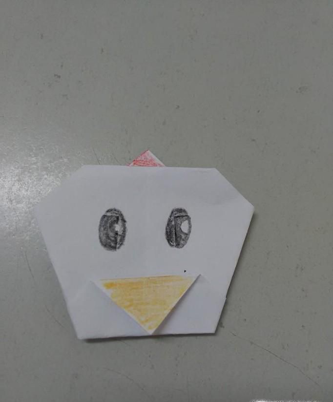 折纸之小鸡的折法