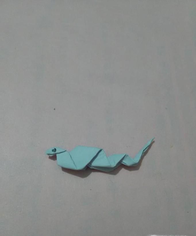 小蛇折纸怎么折 怎么折折纸小蛇
