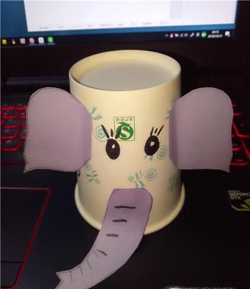 废旧纸杯手工小制作