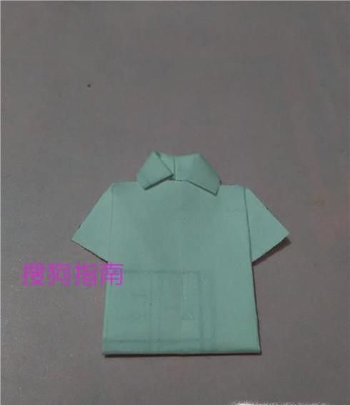 教你用卡纸折衣服