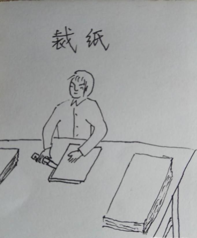 怎样画简笔画可爱的裁纸人？