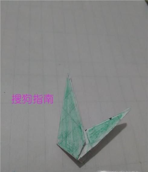 花朵枝叶的折纸方法