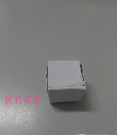 折纸——带盖的盒子折法