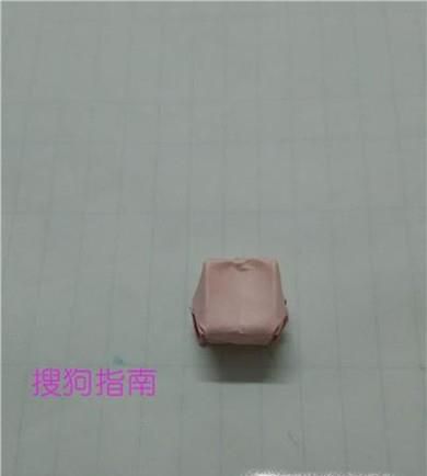 正方体的彩纸折法,如何折叠正方体