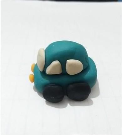 儿童手工小汽车的做法