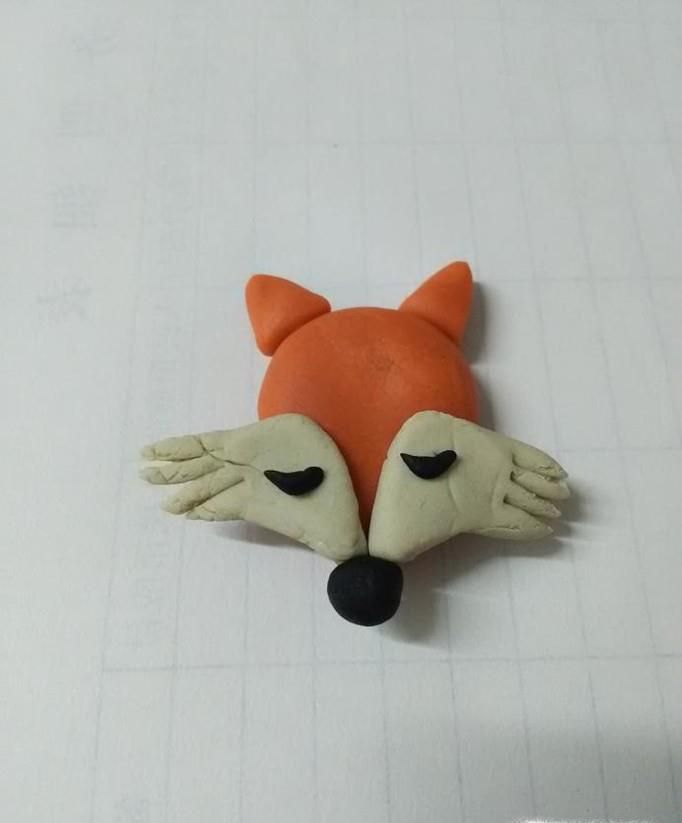 简单可爱的小狐狸手工图片