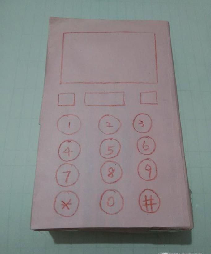 怎么做纸盒手机玩具