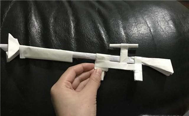 怎么用纸折狙击枪