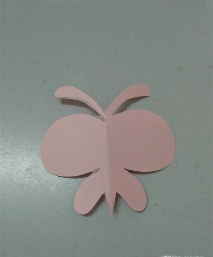 蝴蝶剪纸教程