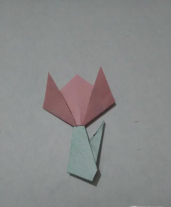 简单的手工折纸花步骤图解