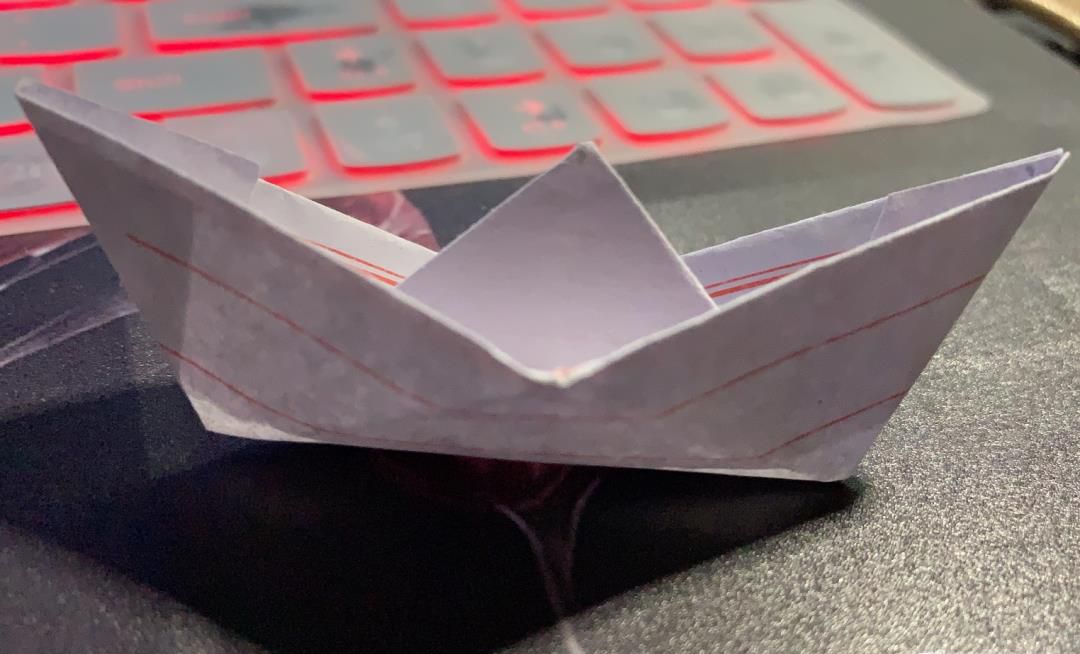 怎么叠小船？