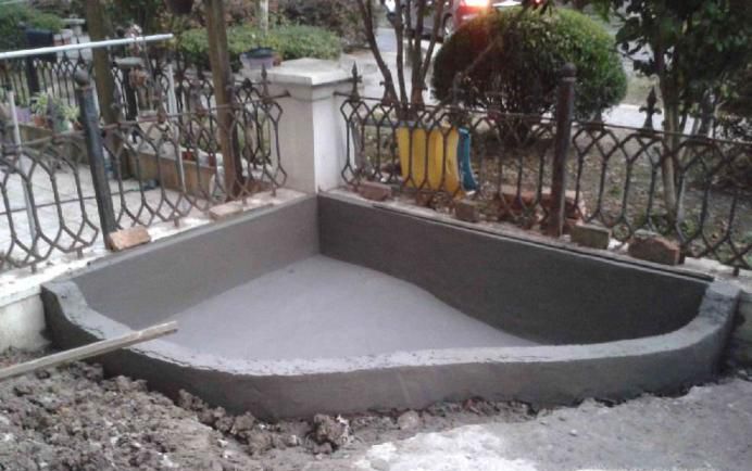 小型鱼池的建造方法