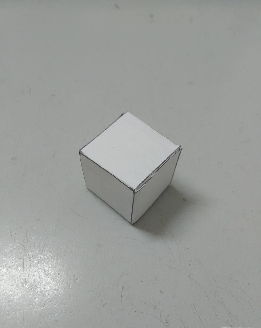 如何制作正方体