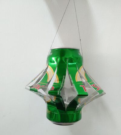 易拉罐手工制作创意灯笼